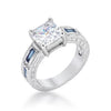 Clear Cubic Zirconia 5-Stone Ring