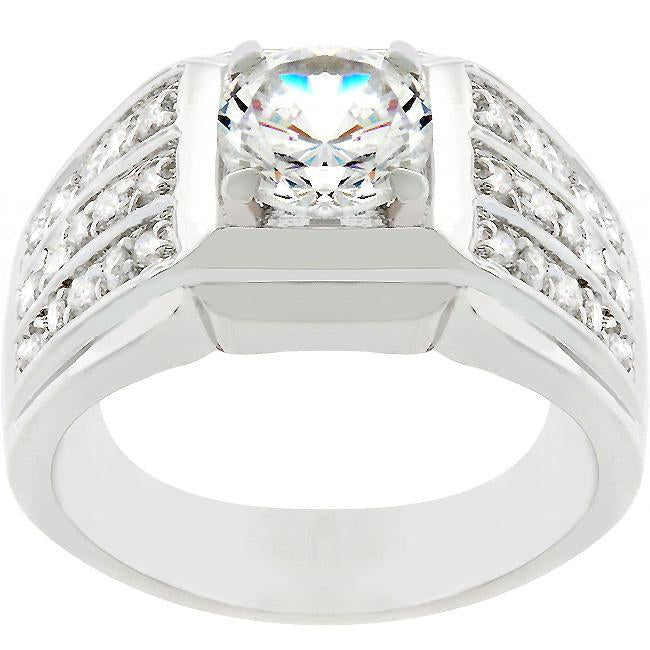 Rock Solid Cubic Zirconia Ring