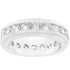 New England Eternity Ring in Rhodium Plated