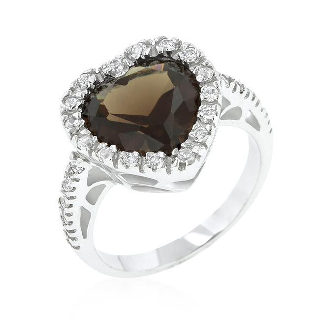 Filigree Heart Shaped Ring