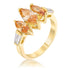 Triple Marquise Champagne Ring