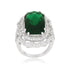 Red Cocktail Crest Ring