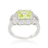 Radiant Cut Halo Ring