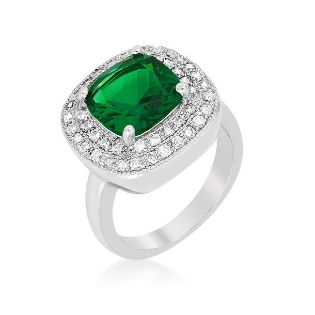Purple Bridal Cocktail Ring