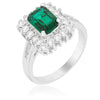 Vintage Emerald Cocktail Ring